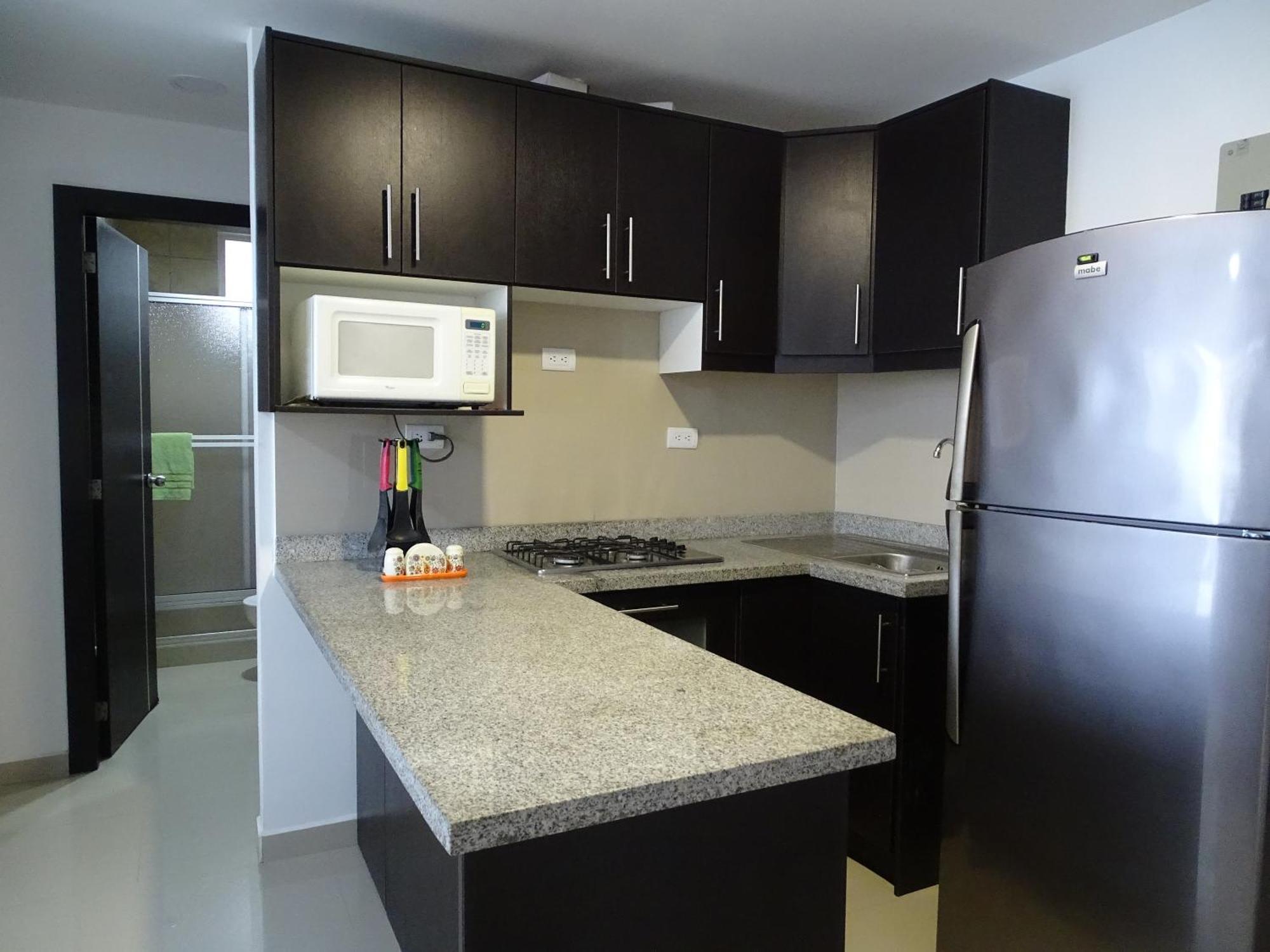 公寓 Moderno Departamento Familiar Con Vista Al Mar Y Wi-fi *